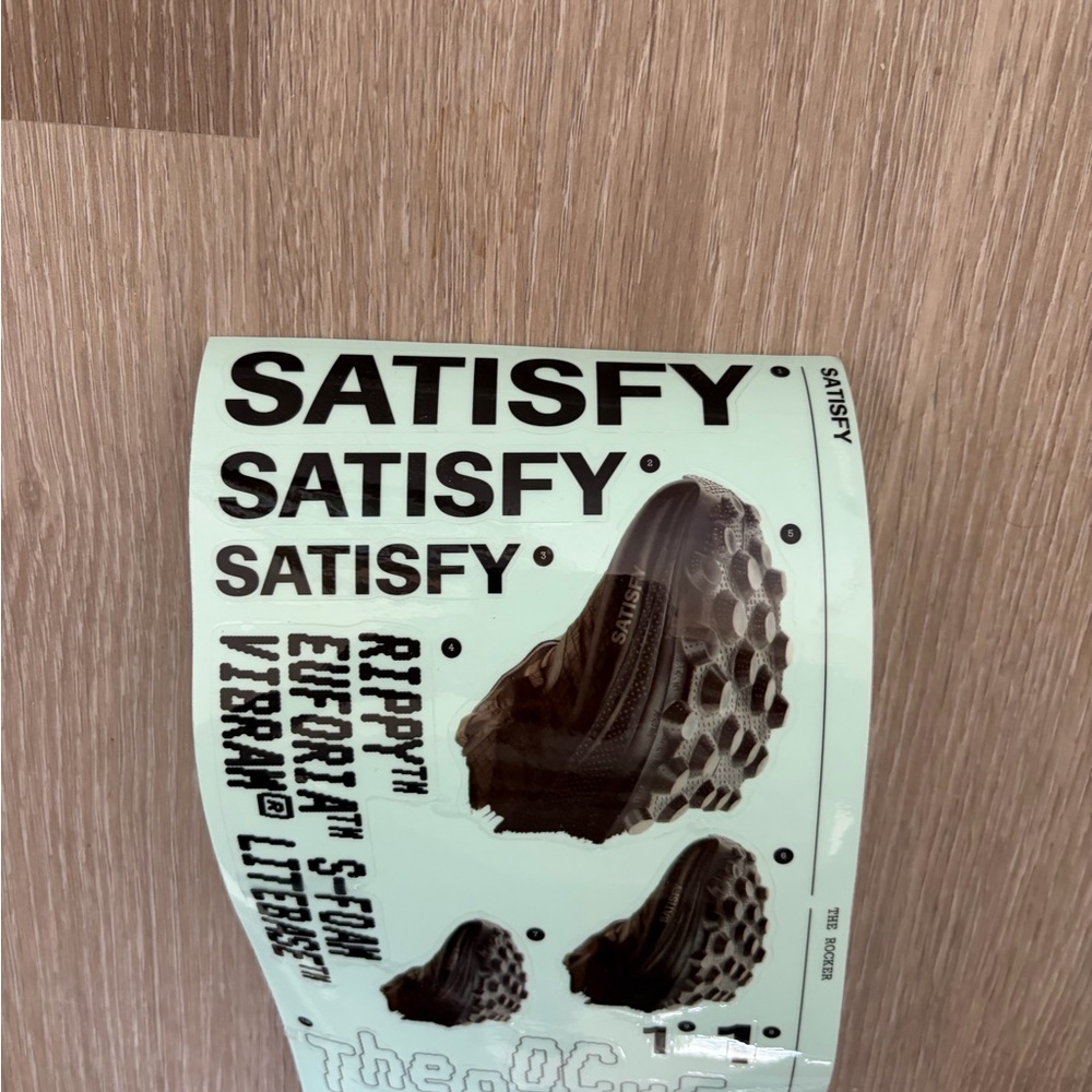Satisfy TheRocker stickers